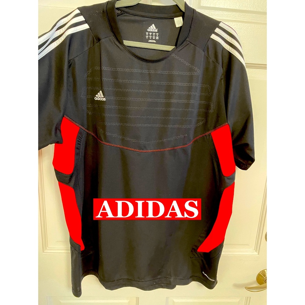 Adidas Predator Laser Cut‎ Red & Black  Shirt XL